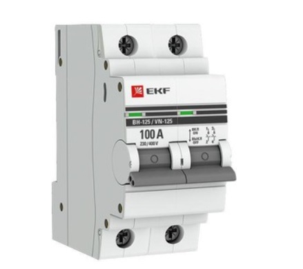 2п 100А ВН-125 PROxima EKF SL125-2-100-pro EKF, фото