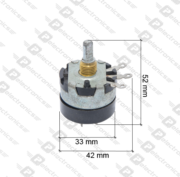 СП3-30м 0,5W(Ватт) 220kΩ(кОм)±30%-А, ВС3-25 прямая лыска Резистор переменный (потенциометр)., фото