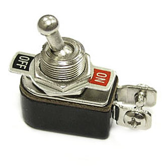 KNH-1S on-off, 3A(Ампер) 250V(Вольт) Тумблер однополюсный, винт, RUICHI., фото