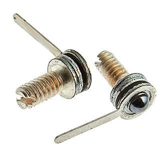 АЛ123А Светодиод инфракрасный Ø 3,8mm 2V(Вольт) 500mW(Милливатт) 400mA(Миллиампер) 120градусов, аА0.336.476 ТУ, фото