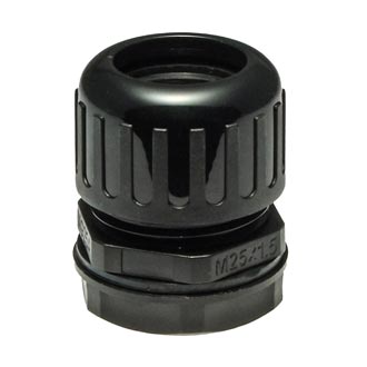 N-MGW25-21B-ST 22 mm Кабельный ввод (фитинг) черный, фото