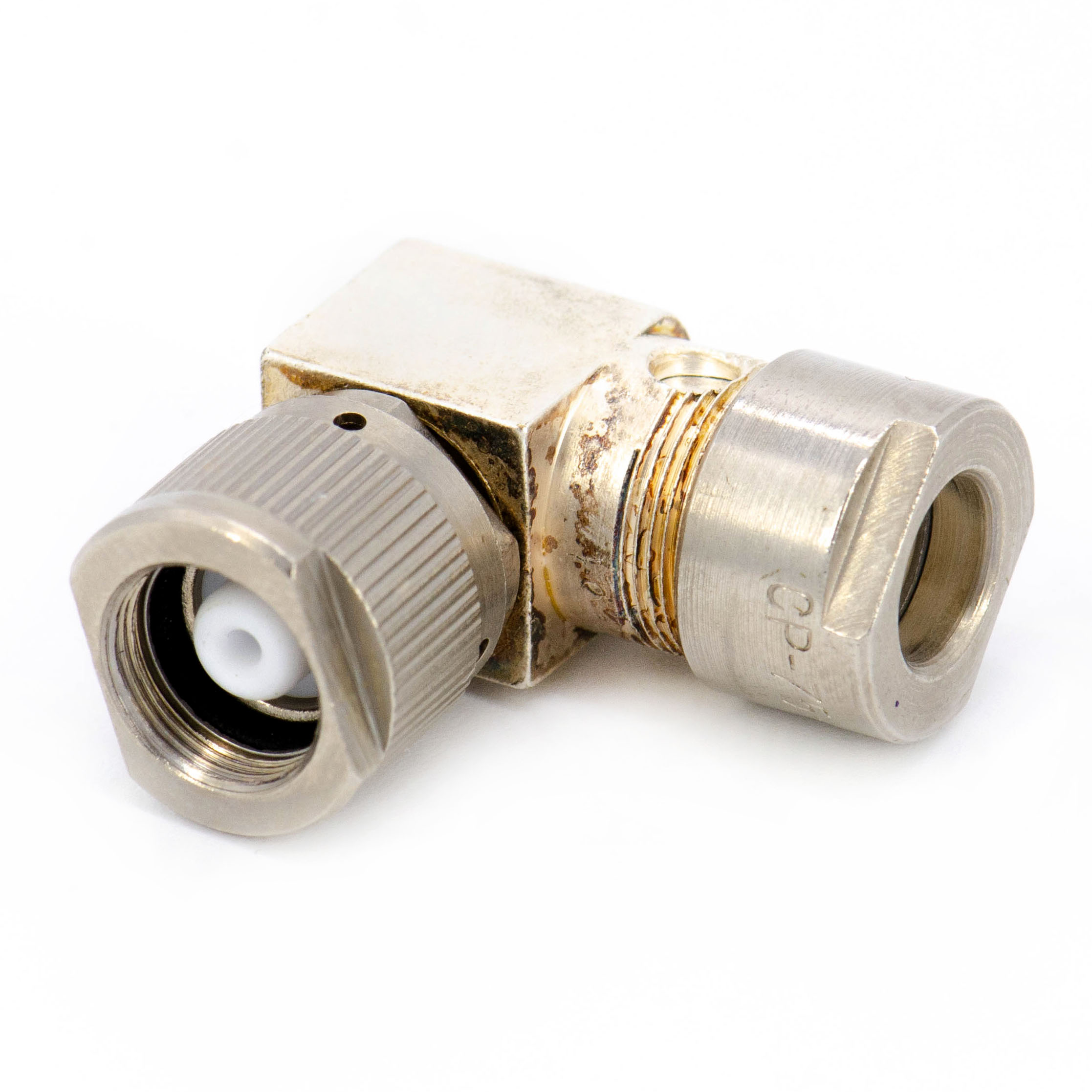 СР75-291ФВ Розетка кабельная угловая, резьбовая, 1992г, фото