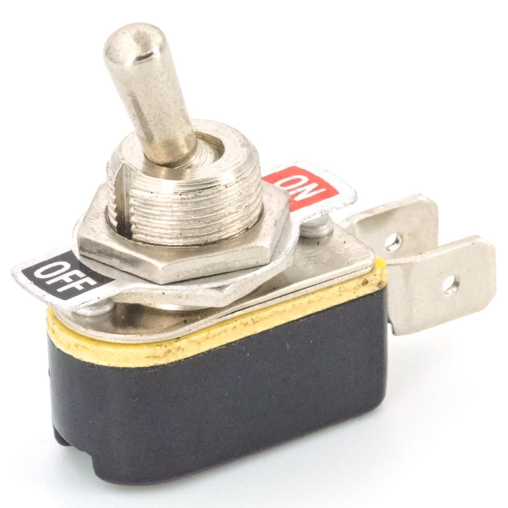 KNH-1 on-off, 3A(Ампер) 250V(Вольт) Тумблер однополюсный, пайка, RUICHI., фото