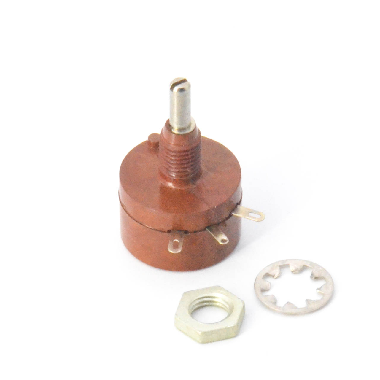 ПП3-40 3W(Ватт) 6,8Ω(Ом)-А±10%, ВС2(под шлиц) Резистор переменный (потенциометр), фото