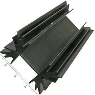 BLA028-100 (HS 211-100) 100x42x25mm Радиатор, фото