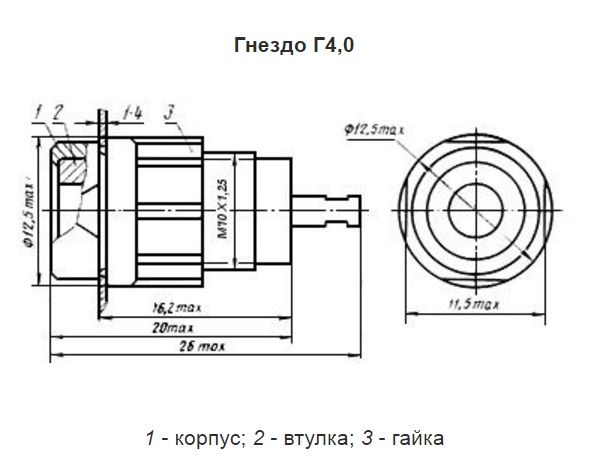 Г4.0 Гнездо синее, фото