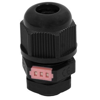 MG12 4-8 mm Кабельный ввод(гермоввод) с вентиляцией, сальник черный, фото