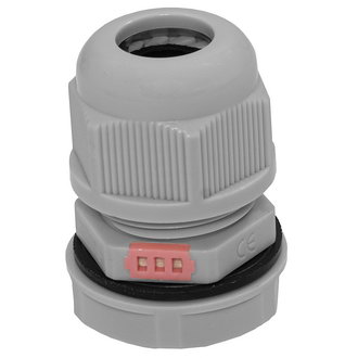 MG20 6-12 mm Кабельный ввод(гермоввод) с вентиляцией, сальник серый, фото