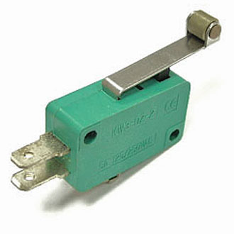 MSW-03B под клемму планка с роликом 3A(Ампер) 250VAC(Вольт) Микропереключатель., фото