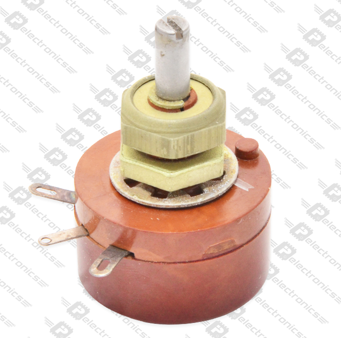 ПП3-41 3W(Ватт) 15Ω(Ом)-А±10%, ВС2(под шлиц) Резистор переменный (потенциометр), фото