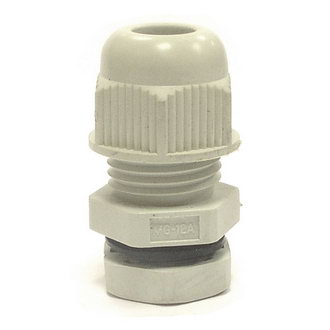 MG12 4,5-8 mm Кабельный ввод(гермоввод), сальник серый, фото