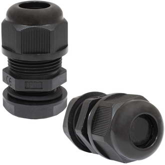 MG20 9-14 mm Кабельный ввод(гермоввод), сальник черный, фото