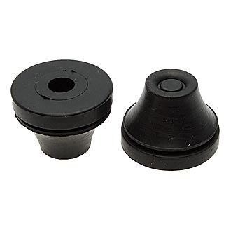 ZRS M25B 11-17 mm Кабельный ввод резиновый, черный, фото