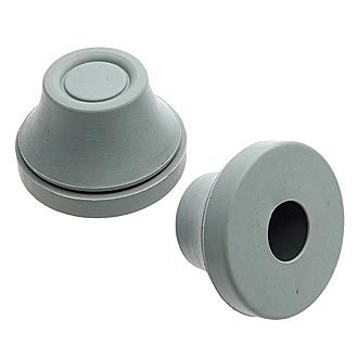 ZRS M40G 19-28 mm Кабельный ввод резиновый, серый, фото