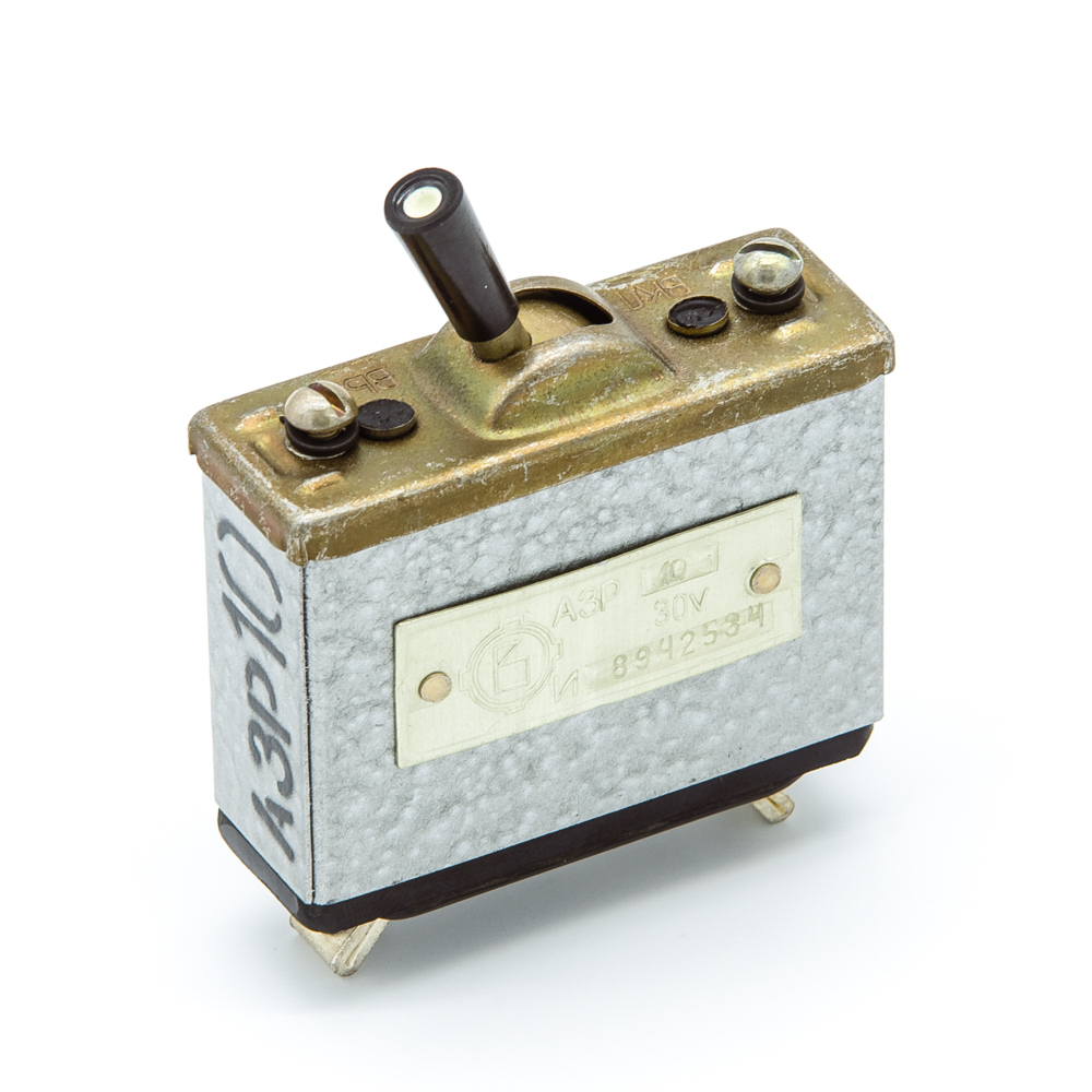 АЗР-10 10A(Ампер) 30V(Вольт) Автоматический выключатель , фото