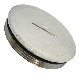 PG63 Заглушка для кабельного ввода, металл, Ruichi., фото