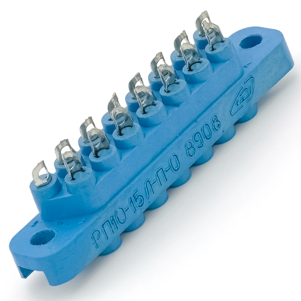 РП10-15-П-О Розетка, пластмасса, перекрут, фото