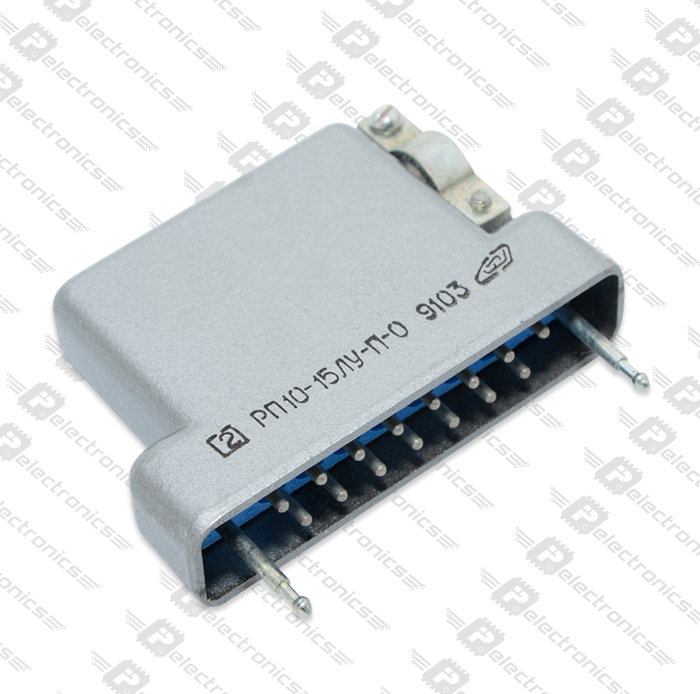 РП10-15ЛУ-П-О Вилка с ловителем, угловой кожух, пластмасса, фото