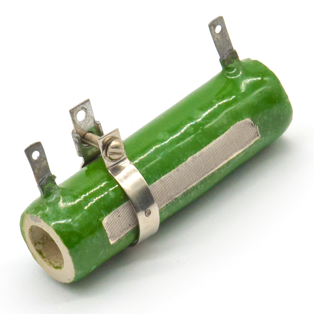 ПЭВР-30 30W(Ватт) 300Ω(Ом)±5% Резистор постоянный с регулировкой, фото