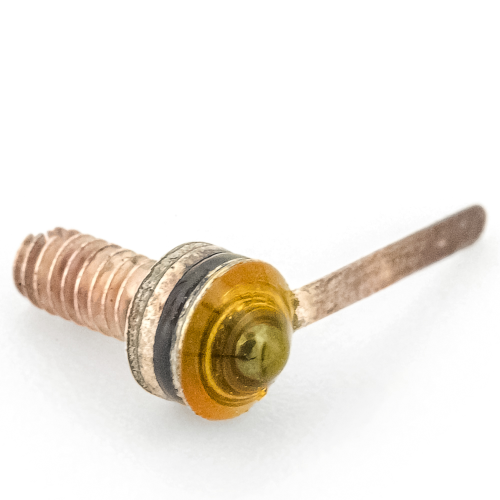 АЛ119А Светодиод инфракрасный Ø 3,8mm 3V(Вольт) 35mW(Милливатт) 300mA(Миллиампер) 40mCd(Милликандел) 110градусов, аА0.336.309 ТУ., фото