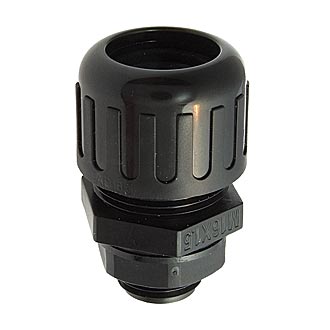N-MGW16-18B 18,3 mm Кабельный ввод (фитинг) черный, фото