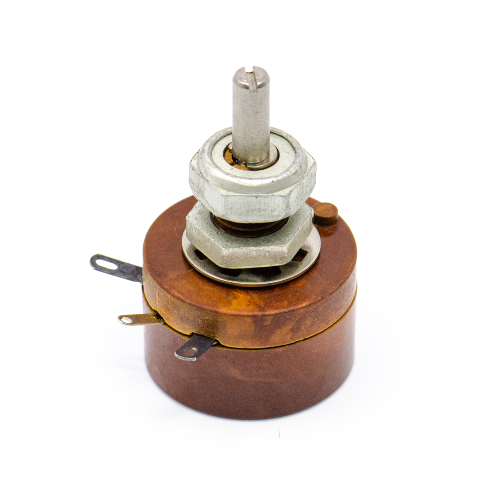 ПП3-41 3W(Ватт) 4,7Ω(Ом)-А±10%, ВС2(под шлиц) Резистор переменный (потенциометр), ОЖ0.468.503ТУ , фото