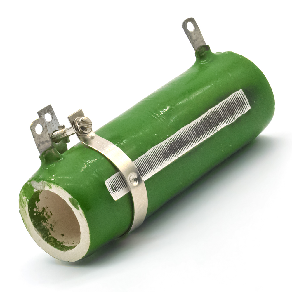ПЭВР-50 50W(Ватт) 75Ω(Ом)±10% Резистор постоянный с регулировкой, фото