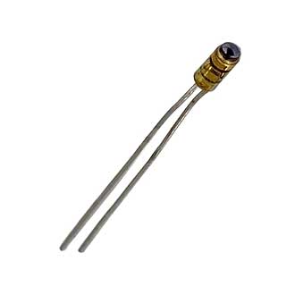 3Л107Б Светодиод инфракрасный Ø 2,4mm 2V(Вольт) 9mW(Милливатт) 100mA(Миллиампер) 9mCd(Милликандел) 120градусов, ФЫ0.336.005ТУ, фото