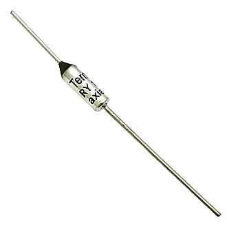 Termo fuse 105°C 10A(Ампер) 250VAC(Вольт) axial Термопредохранитель, фото