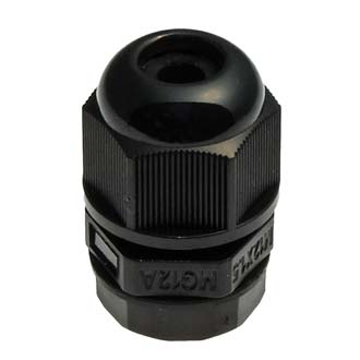 MG12A-05B 3-5,3 mm Кабельный ввод(гермоввод), сальник черный, фото