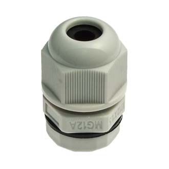 MG12A-05G 3-5,3 mm Кабельный ввод(гермоввод), сальник серый, фото