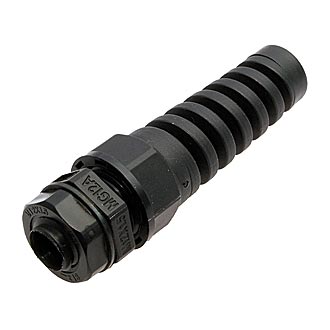MG12A-P-08B 4,5-7,8 mm Кабельный ввод(гермоввод), сальник черный, фото