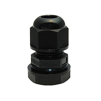 MG16AS-05B 3-5,3 mm Кабельный ввод(гермоввод), сальник черный, фото