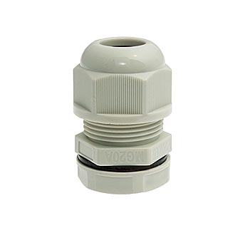 MG20A-14G-ST 9-14 mm Кабельный ввод(гермоввод), сальник серый, фото