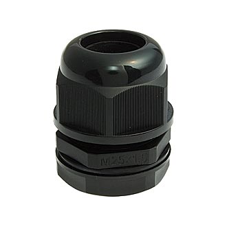 MG25A-18B 13-18 mm Кабельный ввод(гермоввод), сальник черный, фото