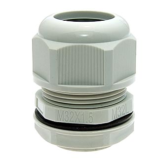 MGB32-25G 17-25 mm Кабельный ввод(гермоввод) сальник серый, фото