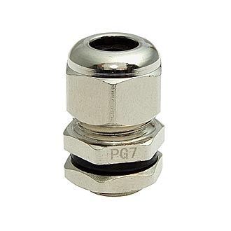 PBA07-05 3-5,3 mm Кабельный ввод(гермоввод), сальник металл, фото