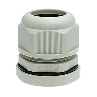 PGA29-25G 18-25 mm Кабельный ввод(гермоввод), сальник серый, фото