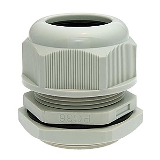 PGA36-30G 24-31 mm Кабельный ввод(гермоввод), сальник серый , фото