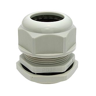 PGB36-25G 17-25,5 mm Кабельный ввод(гермоввод), сальник серый , фото