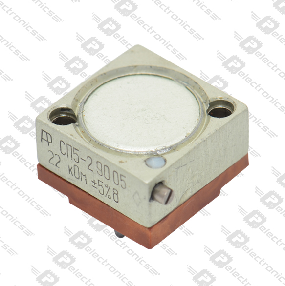 СП5-2 1W(Ватт) 22kΩ(кОм)-А±5% Резистор подстроечный многооборотный, фото