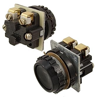 КЕ181 исп.4 (черная)  Выключатель кнопочный , фото