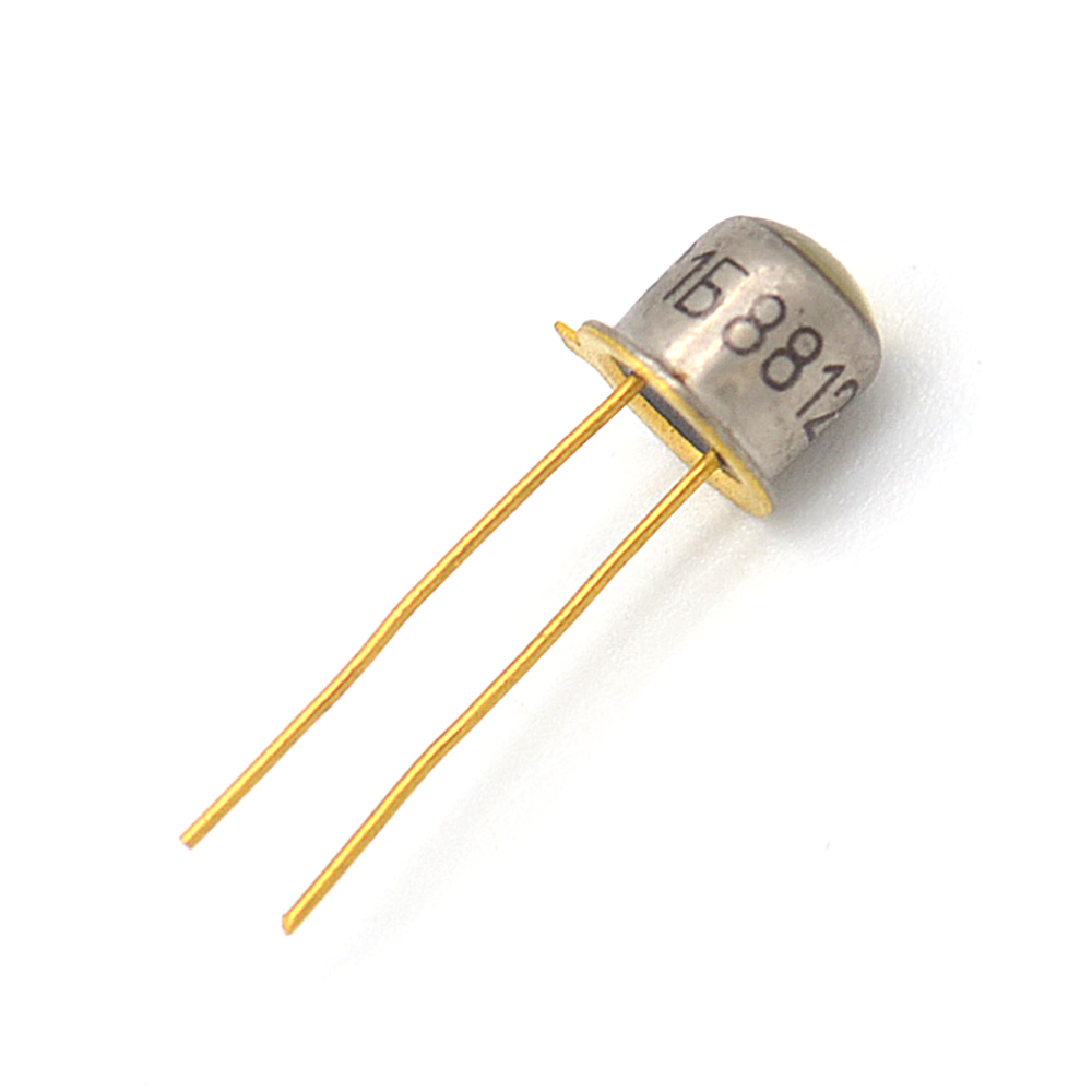 3Л341Б Светодиод выводной красный Ø 5mm 2,8V(Вольт) 10mA(Миллиампер) 0,5mCd(Милликандел) 20градусов, Au, аА0.339.189 ТУ, фото