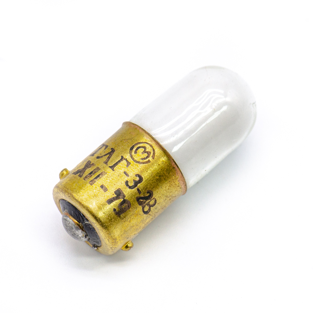 ТЛГ-3-2В 185V(Вольт) B15s/18 Индикатор сигнальный тлеющего разряда голубой, ОД0.337.136ТУ, фото