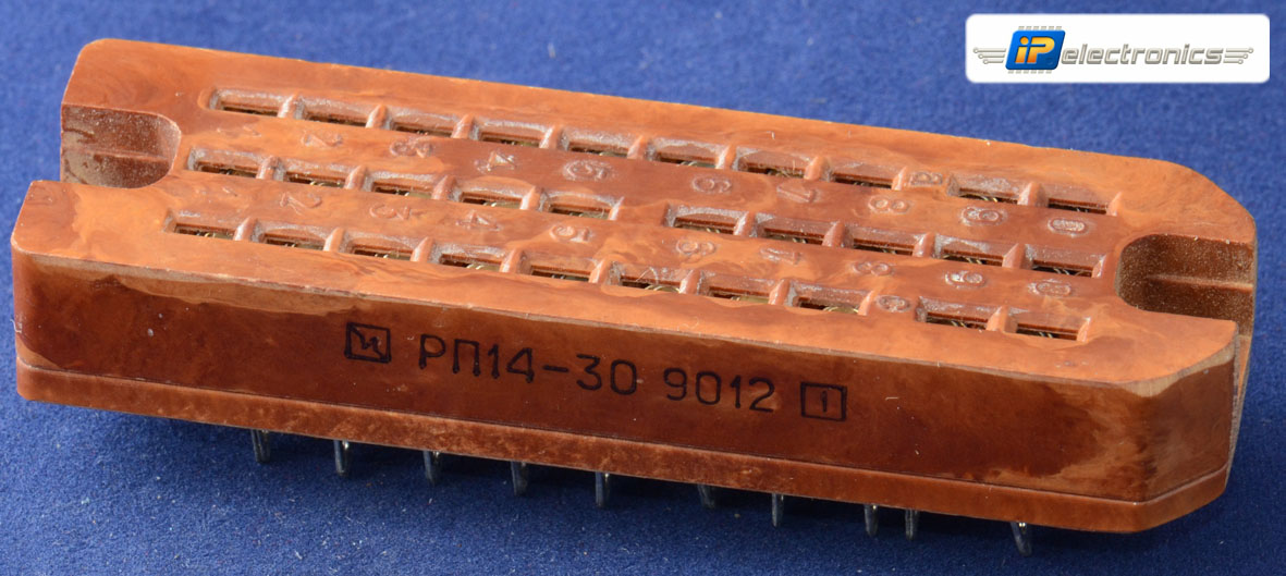 РП14-30 Розетка, карболит (вар.1) 1990г, фото