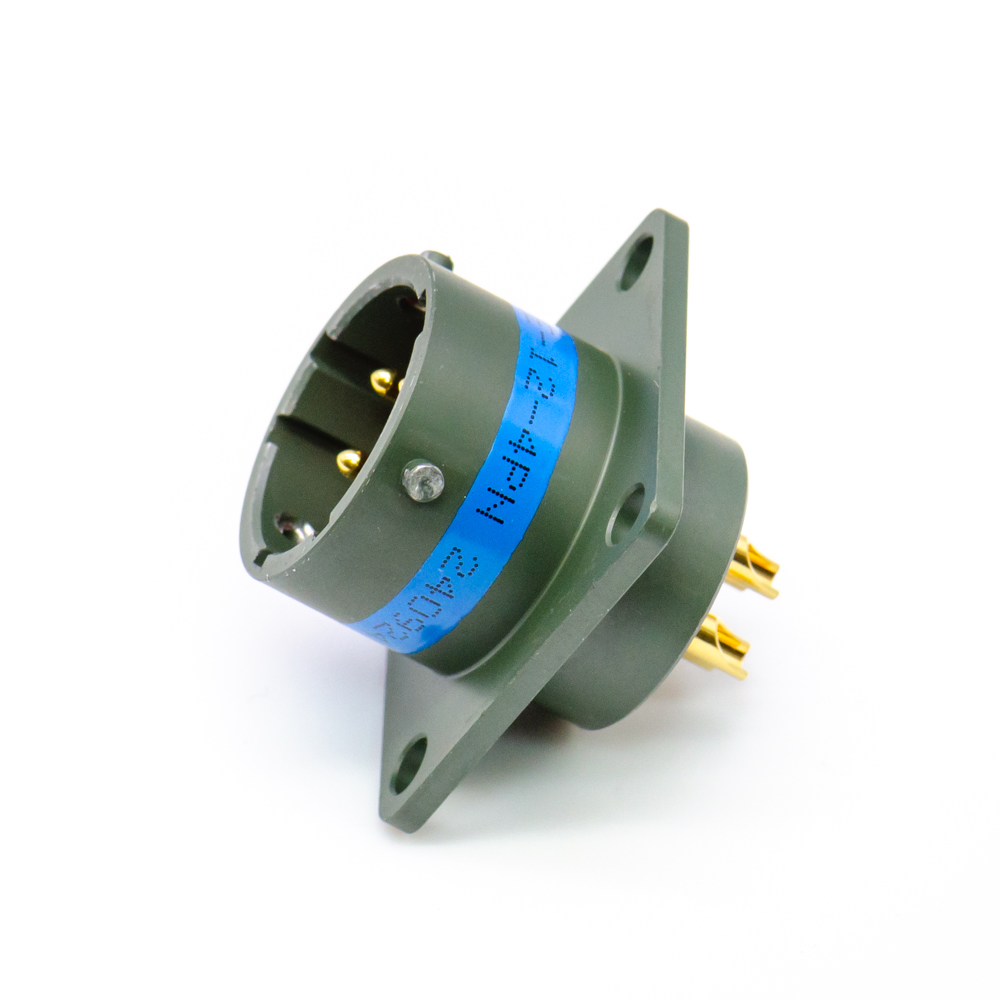 SR18-12E-12-4PN Вилка приборная без кожуха, RUICHI фото 360 №2