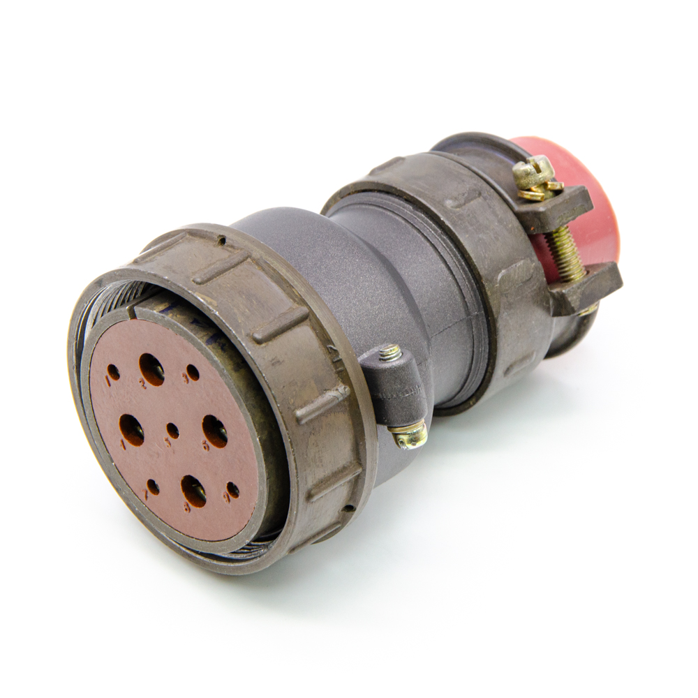 2РТТ48КПН9Г27В Розетка кабельная карболит, ГЕ0.364.120 ТУ, 2023г фото 360 №1