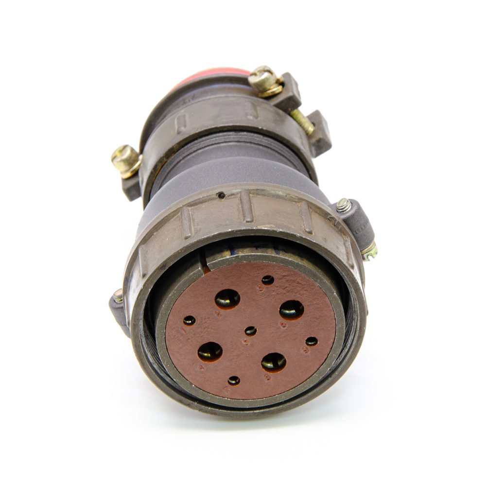 2РТТ48КПН9Г27В Розетка кабельная карболит, ГЕ0.364.120 ТУ, 2023г фото 360 №8